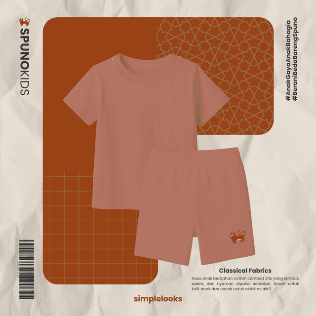 spn_kds_3-Berry Blush Set Baju anak simple lucu